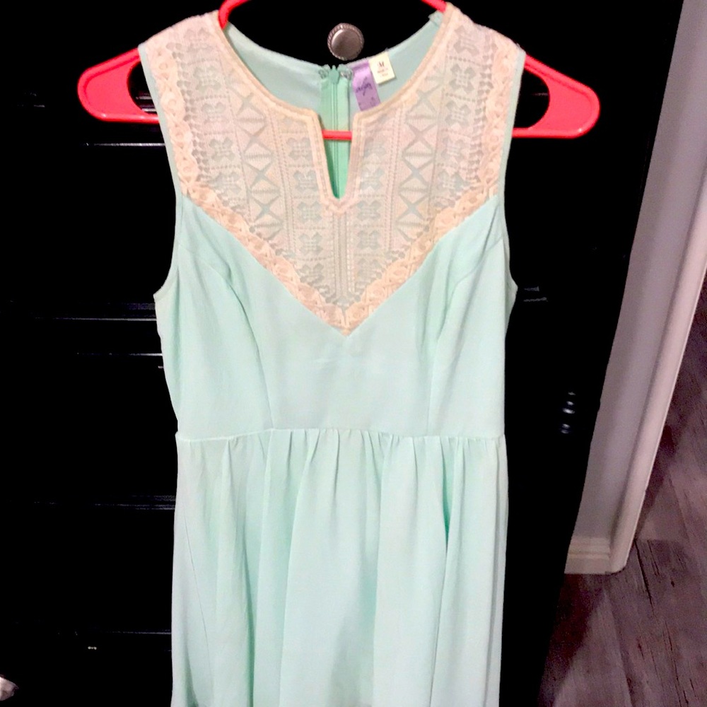 Pretty mint colored dress